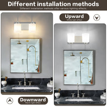 Load image into Gallery viewer, SOLFART Vintage Wall Lighting Over Mirror Bathroom Vanity Light Fixtures Thick Globes 8580 Lights