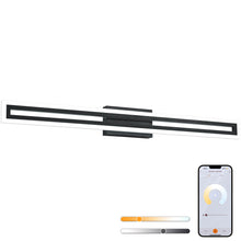 Load image into Gallery viewer, SOLFART Dimmable Vanity Lights Bathroom Lights Over Mirror Black Led Modern Light Fixture 8300