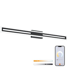 Load image into Gallery viewer, SOLFART Dimmable Vanity Lights Bathroom Lights Over Mirror Black Led Modern Light Fixture 8300