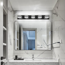 Load image into Gallery viewer, SOLFART LED Dimmable Black Vanity Light Over Mirror Modern Vanity Lighting for Bathroom 6000K 9568