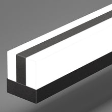 Load image into Gallery viewer, SOLFART Dimmable Black Bathroom Light Fixtures Over Mirror Vanity Lights Modern Matt Black Led Lights 8200