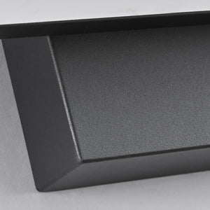SOLFART Dimmable Black Bathroom Light Fixtures Over Mirror Vanity Lights Modern Matt Black Led Lights 8200