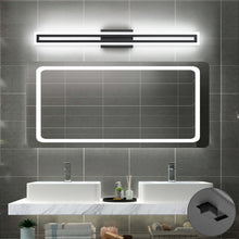 Load image into Gallery viewer, SOLFART Dimmable Vanity Lights Bathroom Lights Over Mirror Black Led Modern Light Fixture 8300