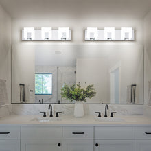 Load image into Gallery viewer, SOLFART Vanity Lights Chrome Finish Modern Bathroom Light Dimmable Vanity Lighting Fixtures  LED Light 7249