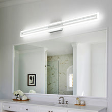 Load image into Gallery viewer, SOLFART Dimmable Vanity Lights Bathroom Lights Over Mirror Black Led Modern Light Fixture 8300