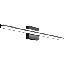 Load image into Gallery viewer, SOLFART Dimmable Black Bathroom Light Fixtures Over Mirror Vanity Lights Modern Matt Black Led Lights 8200