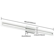 Load image into Gallery viewer, SOLFART Dimmable Vanity Lights Bathroom Lights Over Mirror Black Led Modern Light Fixture 8300