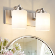 Load image into Gallery viewer, SOLFART Vintage Wall Lighting Over Mirror Bathroom Vanity Light Fixtures Thick Globes 8580 Lights