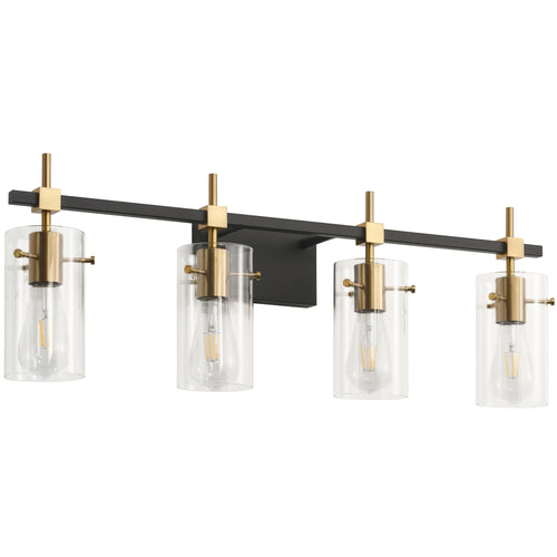 SOLFART Vanity Lights Bathroom Lights Over Mirror Vintage Bath Lighting Brushed Nickel Wall Sconce 7200