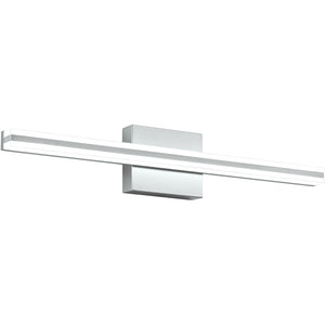 SOLFART Dimmable Black Bathroom Light Fixtures Over Mirror Vanity Lights Modern Matt Black Led Lights 8200