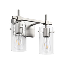 Load image into Gallery viewer, SOLFART Vanity Lights Bathroom Lights Over Mirror Vintage Bath Lighting Brushed Nickel Wall Sconce 7200