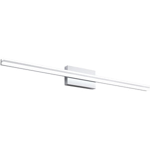 SOLFART Dimmable Black Bathroom Light Fixtures Over Mirror Vanity Lights Modern Matt Black Led Lights 8200