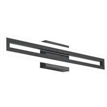 Load image into Gallery viewer, SOLFART Dimmable Vanity Lights Bathroom Lights Over Mirror Black Led Modern Light Fixture 8300