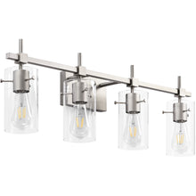 Load image into Gallery viewer, SOLFART Vanity Lights Bathroom Lights Over Mirror Vintage Bath Lighting Brushed Nickel Wall Sconce 7200