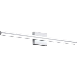 SOLFART Dimmable Black Bathroom Light Fixtures Over Mirror Vanity Lights Modern Matt Black Led Lights 8200