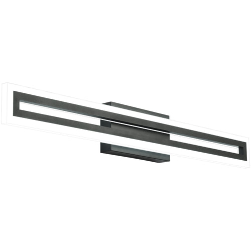 SOLFART Dimmable Vanity Lights Bathroom Lights Over Mirror Black Led Modern Light Fixture 8300