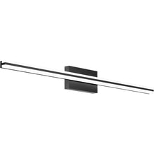 Load image into Gallery viewer, SOLFART Dimmable Black Bathroom Light Fixtures Over Mirror Vanity Lights Modern Matt Black Led Lights 8200