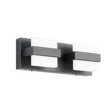 Load image into Gallery viewer, SOLFART LED Modern Matt Black Vanity Lights Waterproof Finishing Bathroom Wall Light Fixture Over Mirror 7248