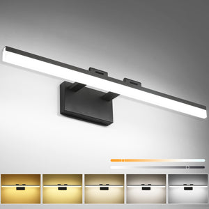 SOLFART Dimmable LED  Vanity Lighting Fixture Wall Light Over Mirror for Bathroom 8778