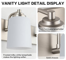Load image into Gallery viewer, SOLFART Vintage Wall Lighting Over Mirror Bathroom Vanity Light Fixtures Thick Globes 8580 Lights