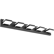 Load image into Gallery viewer, SOLFART LED Dimmable Black Vanity Light Over Mirror Modern Vanity Lighting for Bathroom 6000K 9568