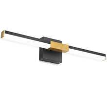 Load image into Gallery viewer, SOLFART Bathroom Lights Over Mirror, Brushed Nickel LED Vanity Light, Built-in Dimmer, 4-Way Adjustable 6009
