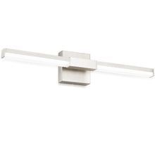 Load image into Gallery viewer, SOLFART Bathroom Lights Over Mirror, Brushed Nickel LED Vanity Light, Built-in Dimmer, 4-Way Adjustable 6009
