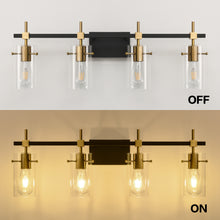 Load image into Gallery viewer, SOLFART Vanity Lights Bathroom Lights Over Mirror Vintage Bath Lighting Brushed Nickel Wall Sconce 7200