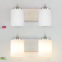 Load image into Gallery viewer, SOLFART Vintage Wall Lighting Over Mirror Bathroom Vanity Light Fixtures Thick Globes 8580 Lights