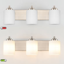 Load image into Gallery viewer, SOLFART Vintage Wall Lighting Over Mirror Bathroom Vanity Light Fixtures Thick Globes 8580 Lights