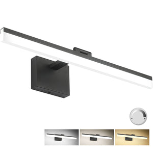 SOLFART Dimmable LED  Vanity Lighting Fixture Wall Light Over Mirror for Bathroom 8778