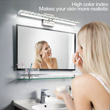 Load image into Gallery viewer, SOLFART LED Vanity Lights Over Mirror,25.4 inch 24W,Crystal Wall Lights for Bathroom Lighting Fixtures