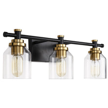 Load image into Gallery viewer, SOLFART Vintage Bathroom Vanity Light Over Mirror Glass Shade Bath Fixtures