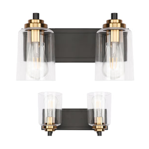 SOLFART Vintage Wall Lighting Over Mirror Bathroom Vanity Light Fixtures Thick Globes 8580 Lights