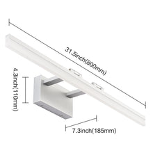 Load image into Gallery viewer, SOLFART Dimmable LED  Vanity Lighting Fixture Wall Light Over Mirror for Bathroom