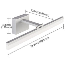 Load image into Gallery viewer, SOLFART Dimmable LED  Vanity Lighting Fixture Wall Light Over Mirror for Bathroom