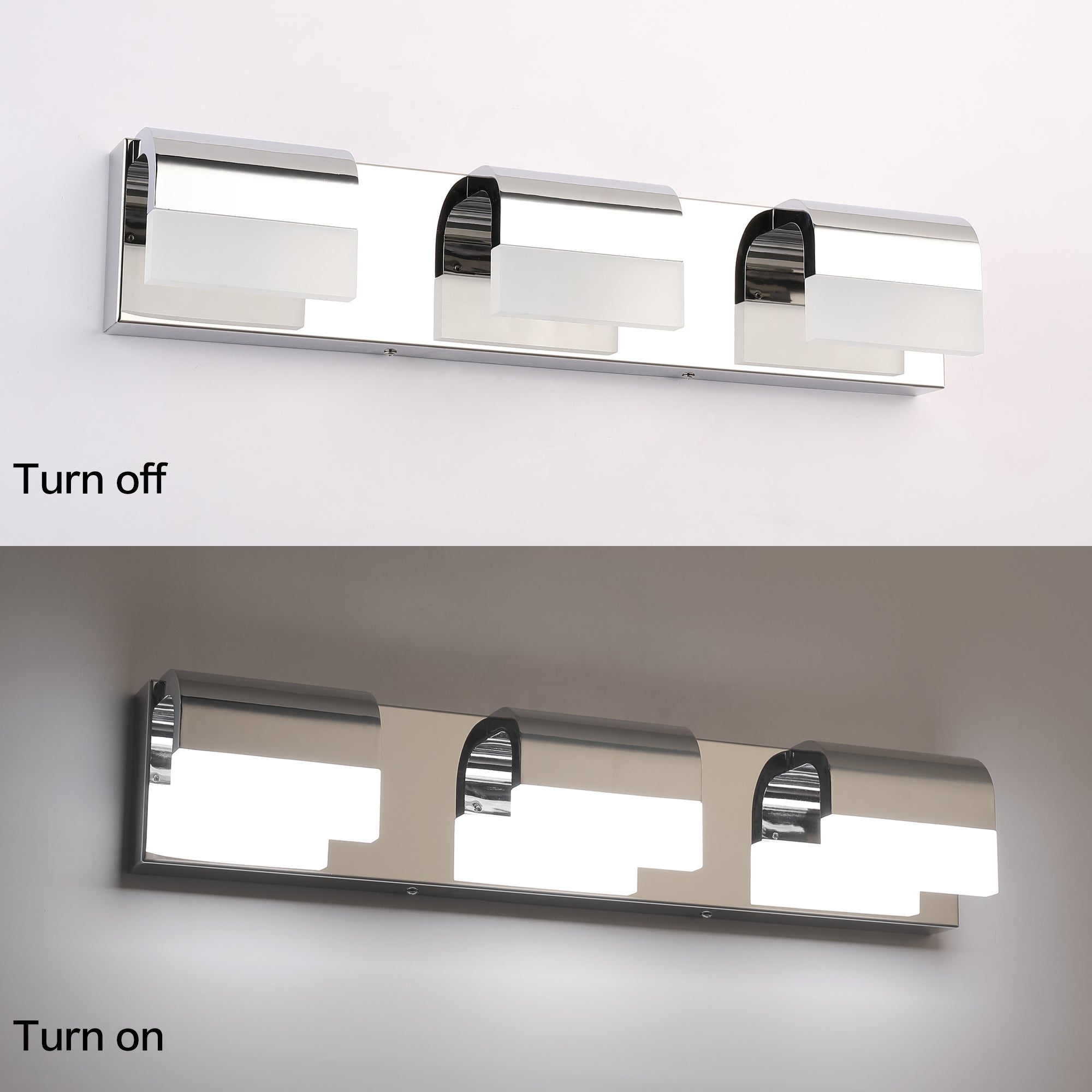 SOLFART Dimmable Vanity Light Bathroom Light Fixture Over Mirror Led L –  SOLFART LIGHTING